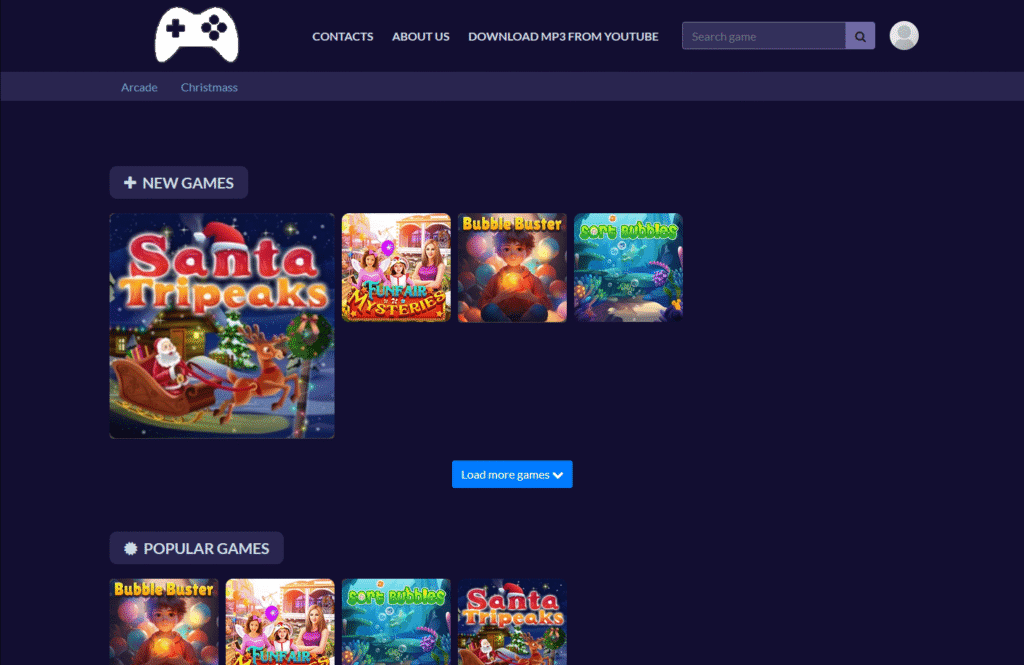 Сайт за онлайн HTML игри